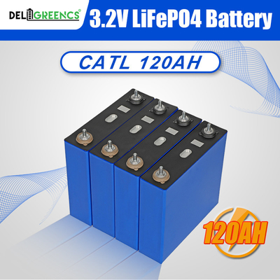Ukraina CATL 120ah 3.2V LiFePO4 Baterai Lithium Untuk Penyimpanan Energi Surya Dengan MEMENUHI DDP