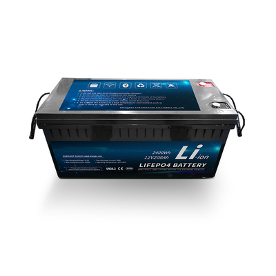 12.8V 200ah Lifepo4 Baterai BMS Pack Layar LCD Off Grid Prismatic Lithium Battery