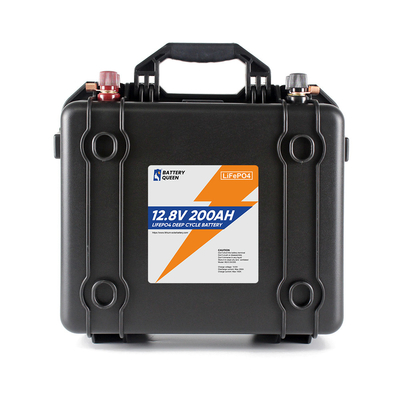 Deep Cycle Lifepo4 12V 200Ah Lead Acid Replacement Battery Pack Untuk RV / Yacht