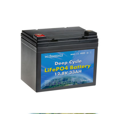 12.8V 33Ah Bluetooth LiFePO4 Battery Pack Untuk RV