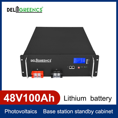 Baterai Lithium Penyimpanan Energi 48V 100AH ​​untuk Stasiun Basis Komunikasi