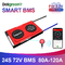 Deligreen Smart Bms Lifepo4 Baterai 4S 8S 12S 15S 16S 20S 24S 12V 24V 36V 48V 60V 72V BMS 10A-500A Dengan UART BT 485 CAN